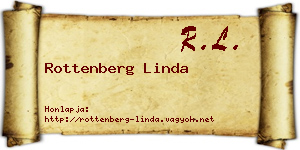 Rottenberg Linda névjegykártya